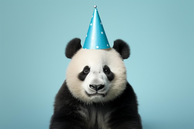 Birthday Panda Illustration