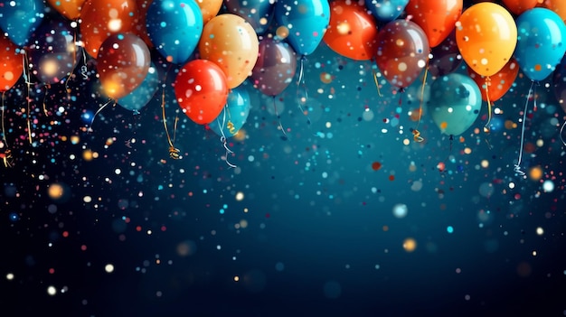 birthday party celebration background