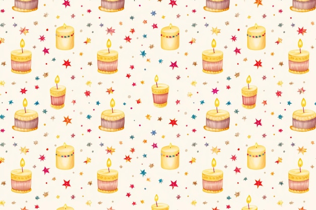 Birthday Patterns Images background and copy space