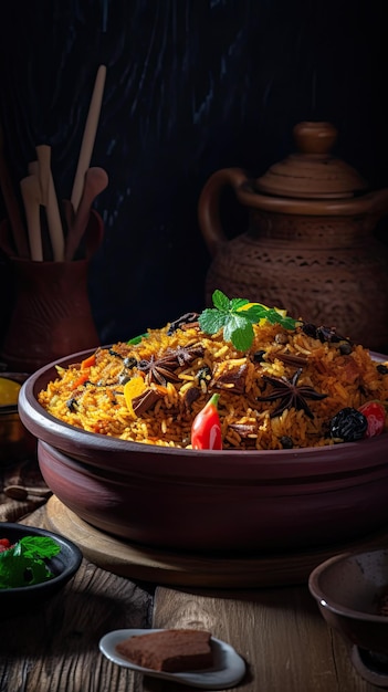 Biryani is a mixed rice dish