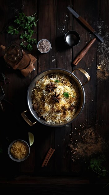 Biryani is a mixed rice dish