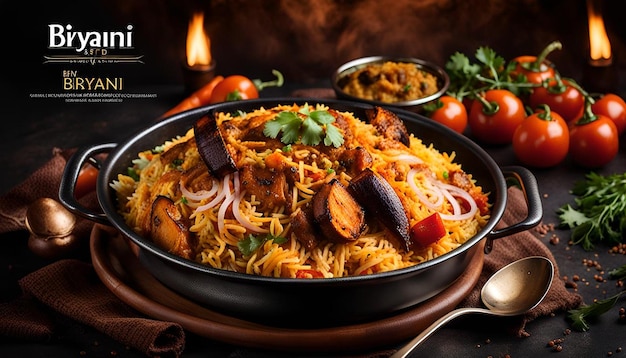 Biryani with Roasted Vegetables