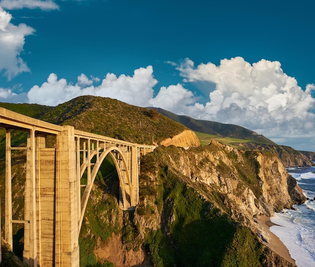 Bixby Creek Bridge on Highway 1 California