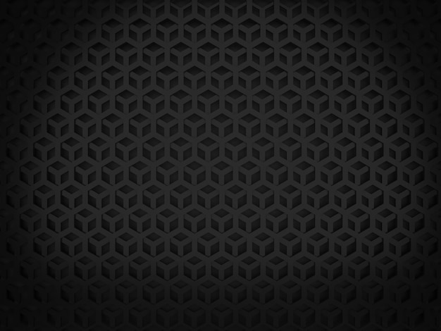 Black abstract background Grunge surfaceModern shape concept 3d Rendering