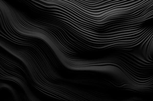 Black abstract background with rough texture