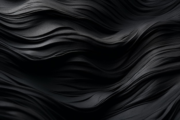 Black abstract background with textured brush strokes