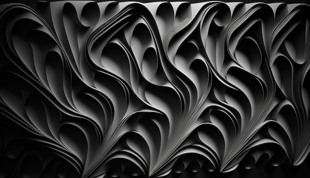 Black abstract background