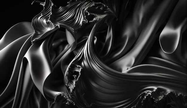 Black abstract background