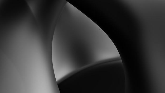 Black abstract metal background