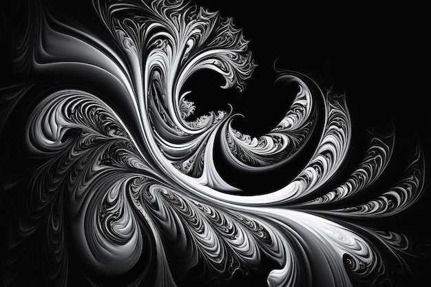 a black background fluid art inspired elegant and modern abstract marble texture minimalistic