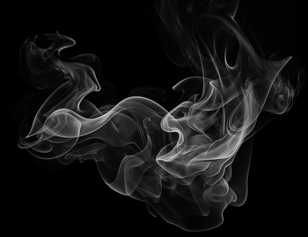 a black background with a black background with smoke