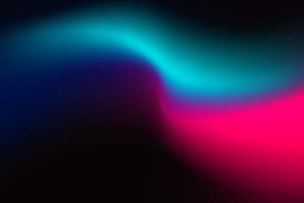 A black background with a blue and pink swirl.