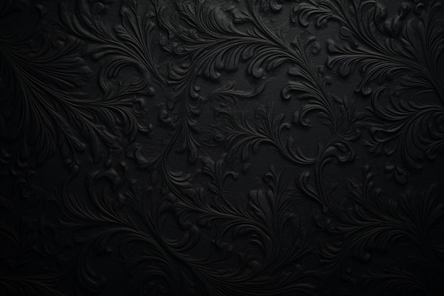 a black background with a gold pattern on it