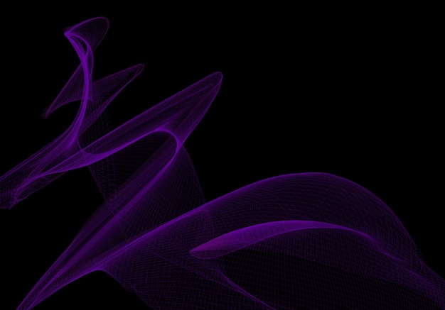 A black background with a purple swirl and the words " purple " on it.