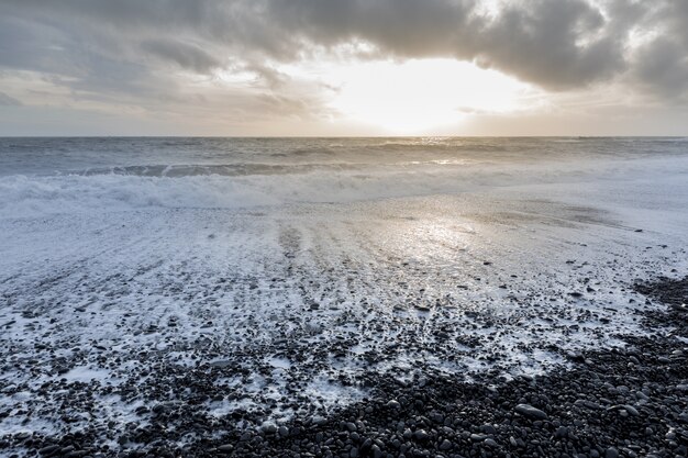 Black beach Iceland