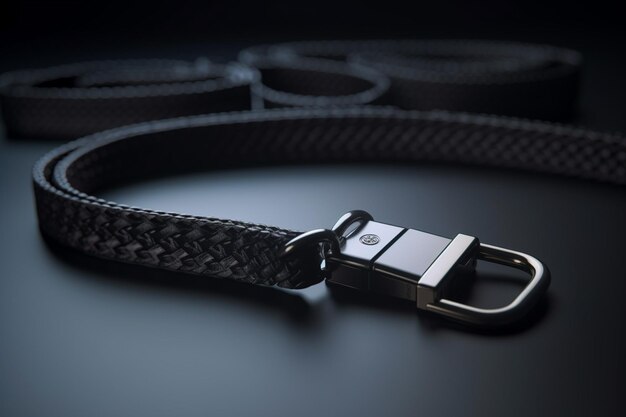 A black belt with a black belt on it