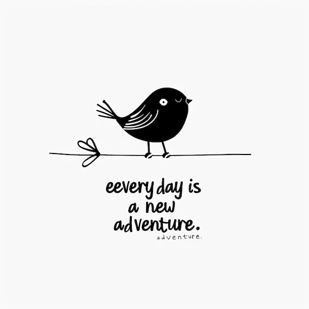 a black bird is a new adventure is a new adventure