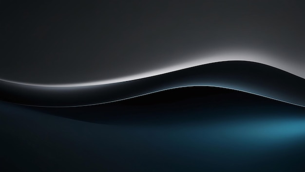 a black and blue background with a black and blue shiny surface