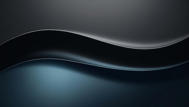 a black and blue background with a black and blue shiny surface