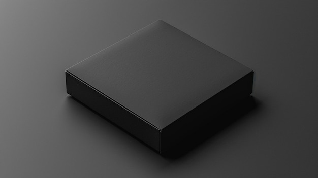 a black box with a square shape on it