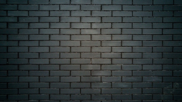 black brick wall texture