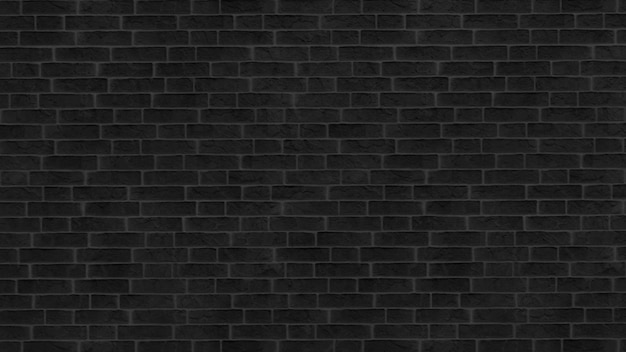 black brick wall with a sign that says no