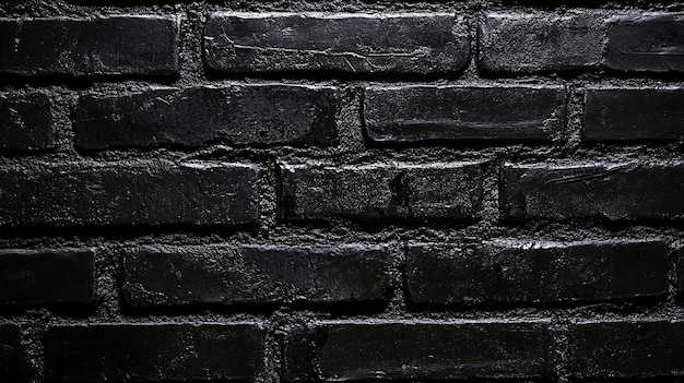 Photo a black brick wall with a white brick that says  free