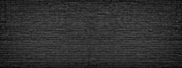 Black brick wall