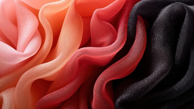 Black brown red crimson coral peach pink rose abstract background