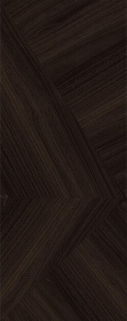 Photo a black and brown wooden floor with a black and white pattern.