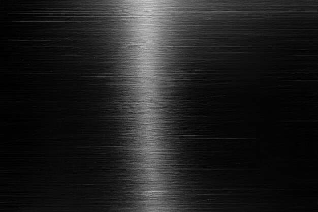 Photo black brushed metal texture