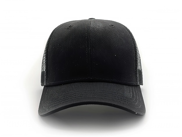 Photo a black cap with a black band that says quot the word quot on it