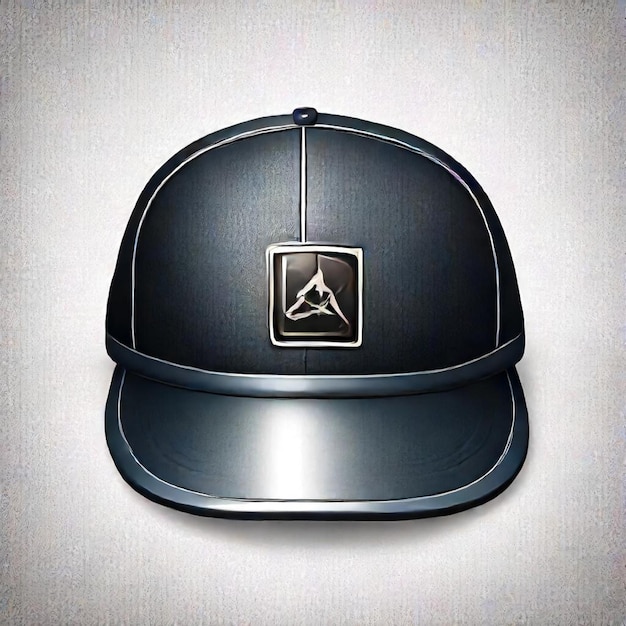 a black cap with a logo on it that says  a mountain