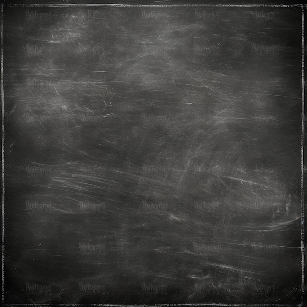 Black Chalkboard Texture Background Grunge