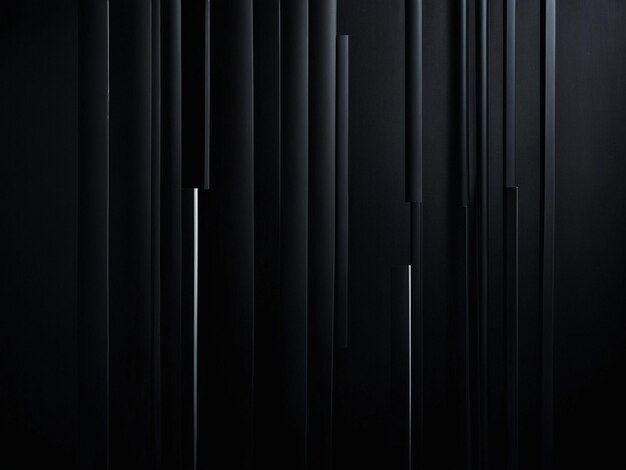 a black curtain with a line of black lines on it