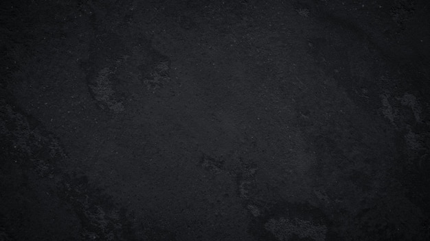 Black or dark gray grainy concrete texture background