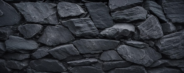 Black dark gray rough grainy stone texture background