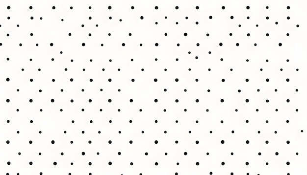 black dots on a white background