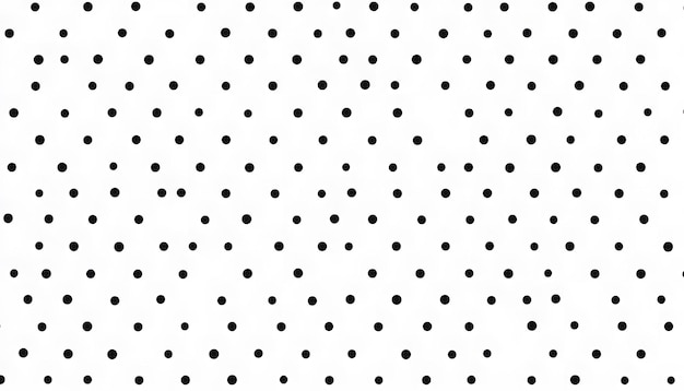 black dots on a white background