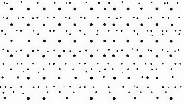 black dots on a white background