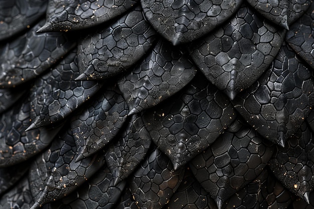 Black dragon scales closeup high resolution ultradetailed high detail cinematic lighting maste