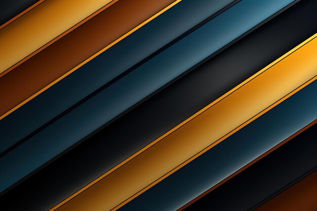 black elegant background with wave gold line modern luxury