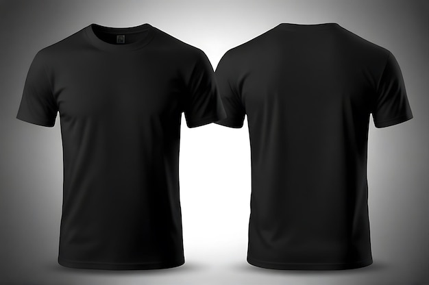 Black Essentials The Blank TShirt