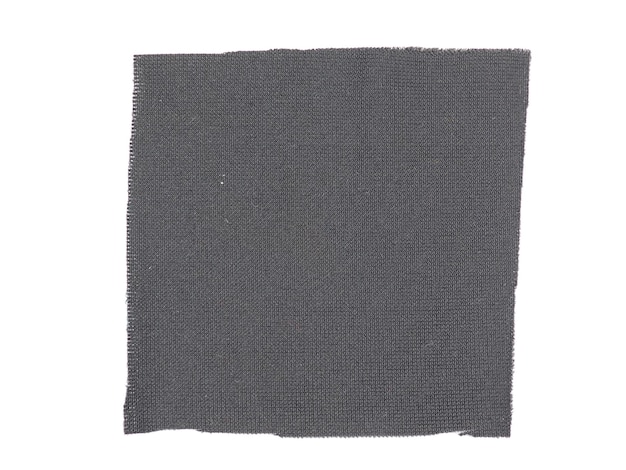 Black fabric sample