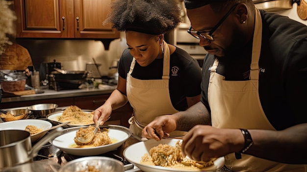 Black food critics are passionate about exploring the connection between food and social justice Generated by AI