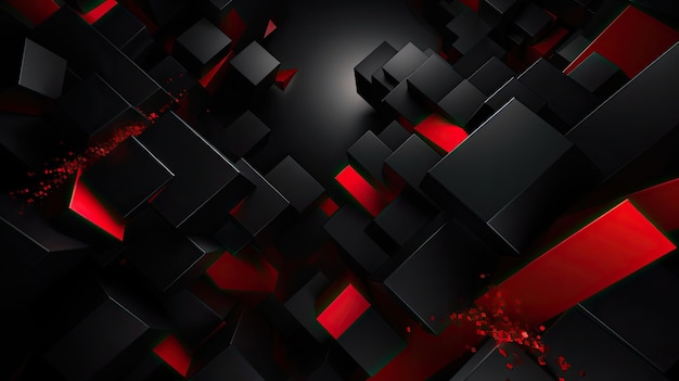 Black Friday Background black and red gift