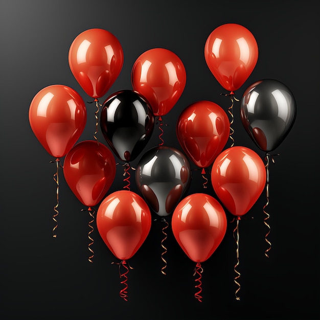 black friday ballons