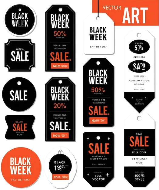 Photo black friday promotional materials