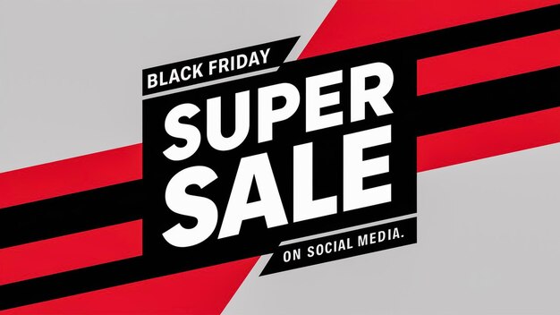 a black friday sale poster for black friday sale