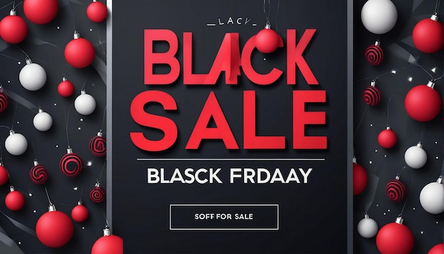 black friday sale poster for black friday sale